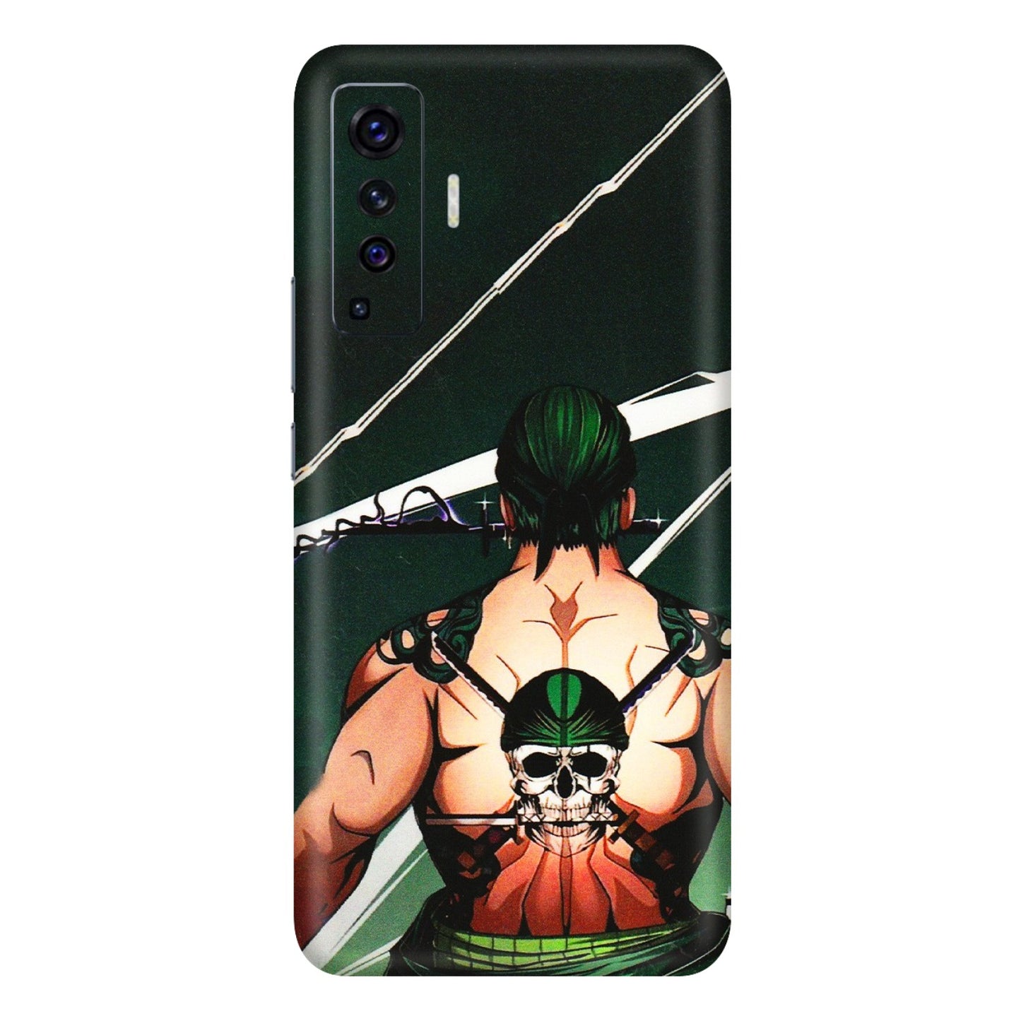 VIVO Z/V/X/T/U/S Series Phone Skins (All Models) - Zoro Anime - 3D Embossed Finish (L-23) Vivo X50