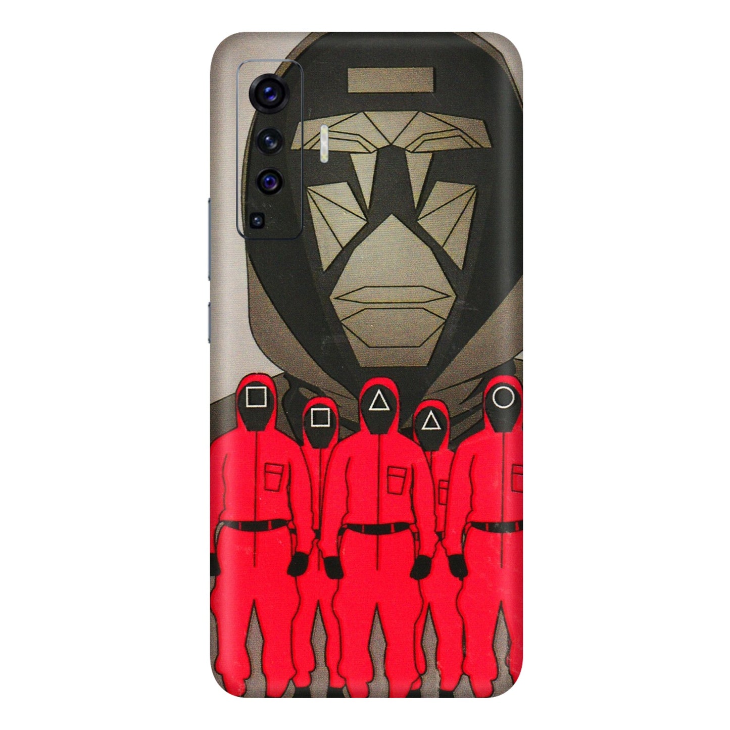 VIVO Z/V/X/T/U/S Series Phone Skins (All Models) - Squid Game Hero - 3D Embossed Finish (L-245) Vivo X50