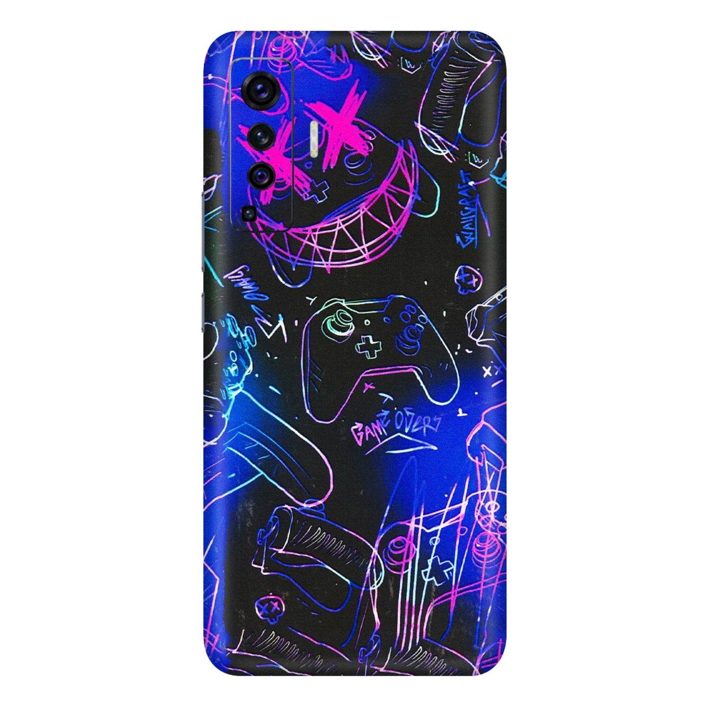 VIVO Z/V/X/T/U/S Series Phone Skins (All Models) - Gamers Paradise - 3D Embossed Finish (L-258) Vivo X50