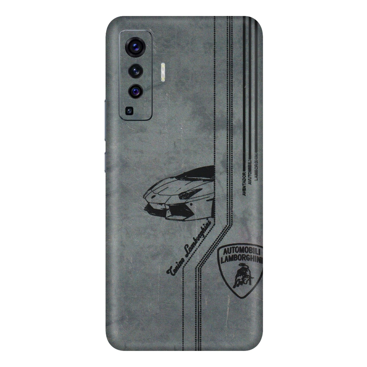 VIVO Z/V/X/T/U/S Series Phone Skins (All Models) - New Lamborgini Aventador - 3D Embossed Finish (L-321) Vivo X50