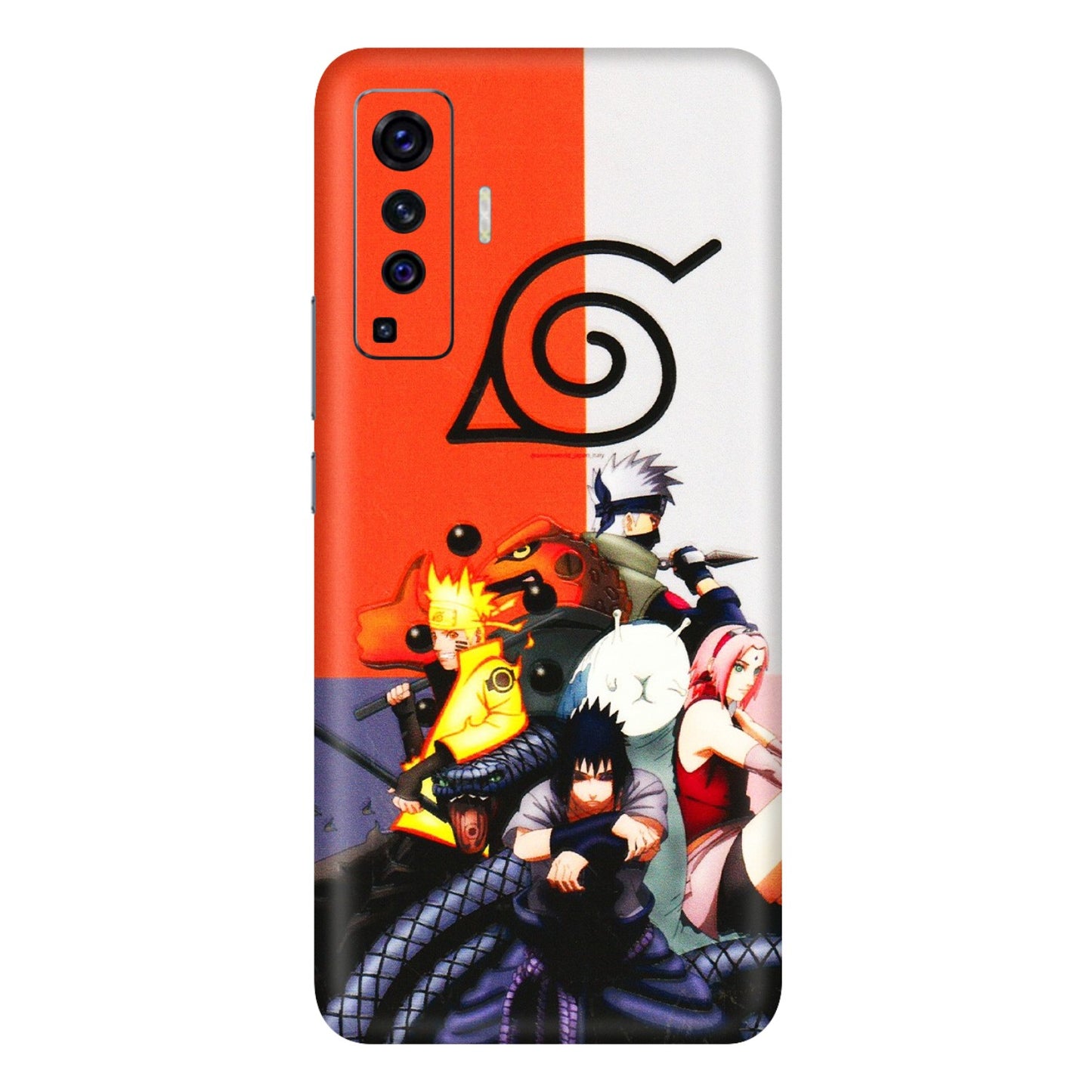 VIVO Z/V/X/T/U/S Series Phone Skins (All Models) - Naruto Final Fight - 3D Embossed Finish (L-33) Vivo X50