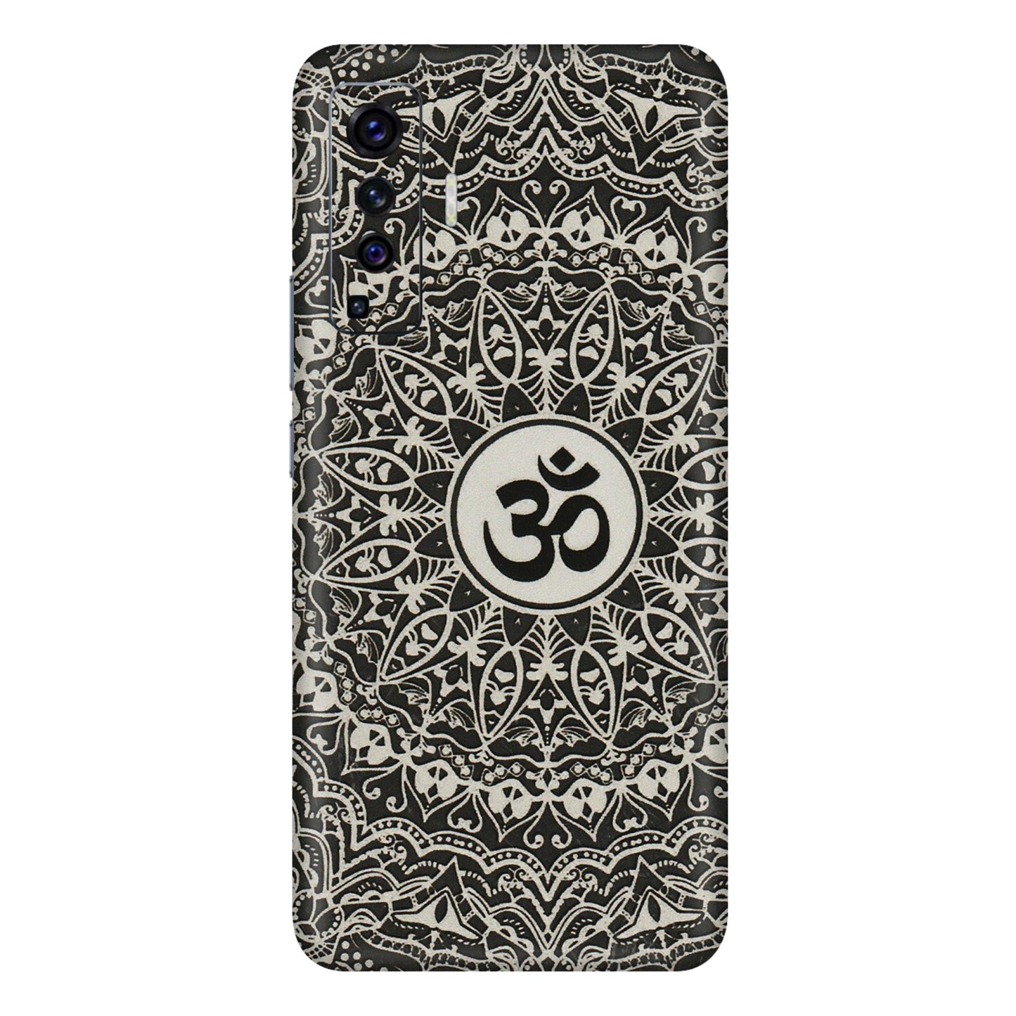 VIVO Z/V/X/T/U/S Series Phone Skins (All Models) - Aum Elegant Mandala - 3D Embossed Finish (L-62) Vivo X50