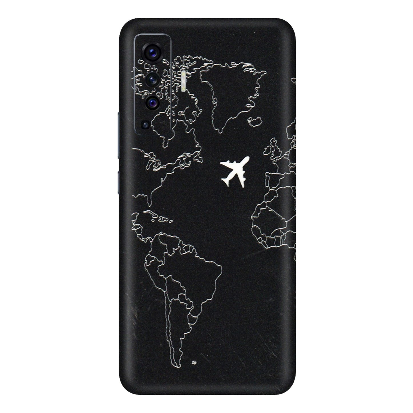 VIVO Z/V/X/T/U/S Series Phone Skins (All Models) - Never Ending Travel - 3D Embossed Finish (L-79) Vivo X50