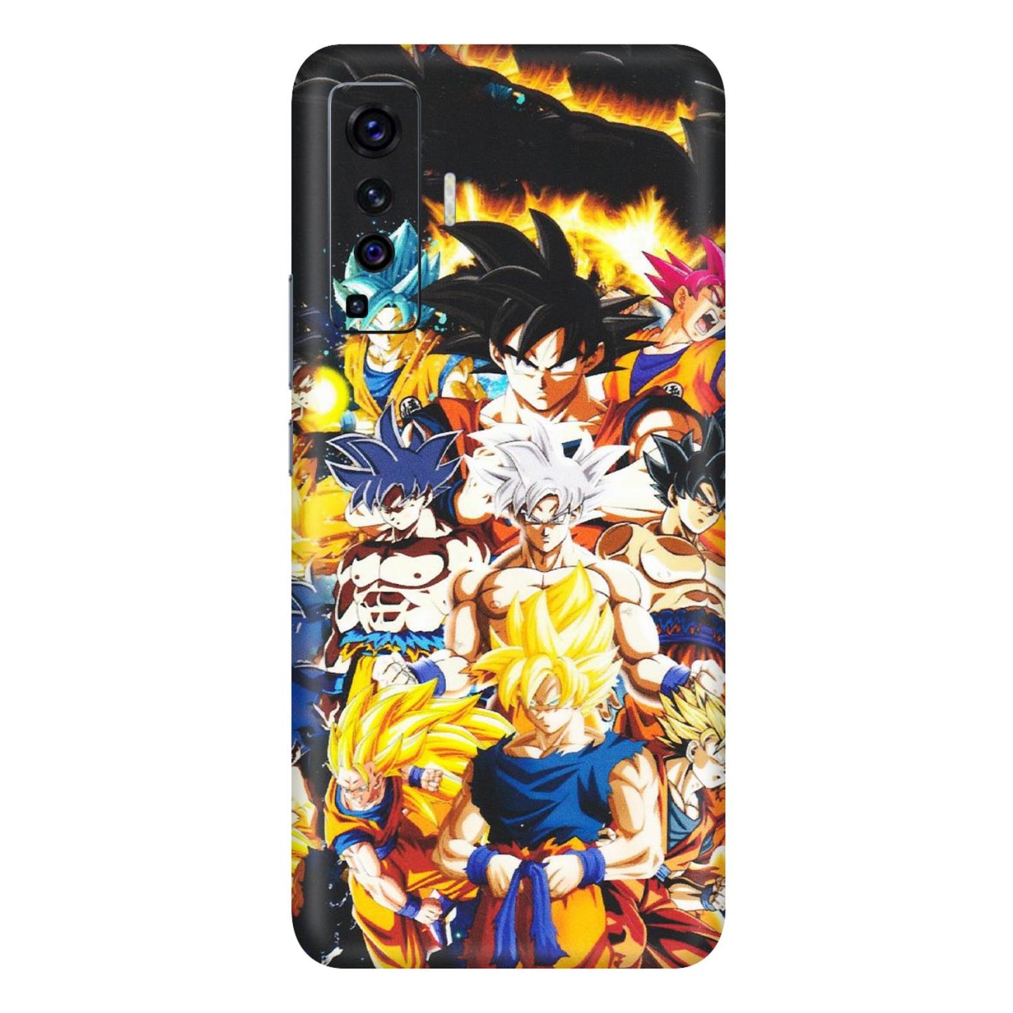 VIVO Z/V/X/T/U/S Series Phone Skins (All Models) - Ultimate Dragon Ball Z - Matte Finish (M-100) Vivo X50