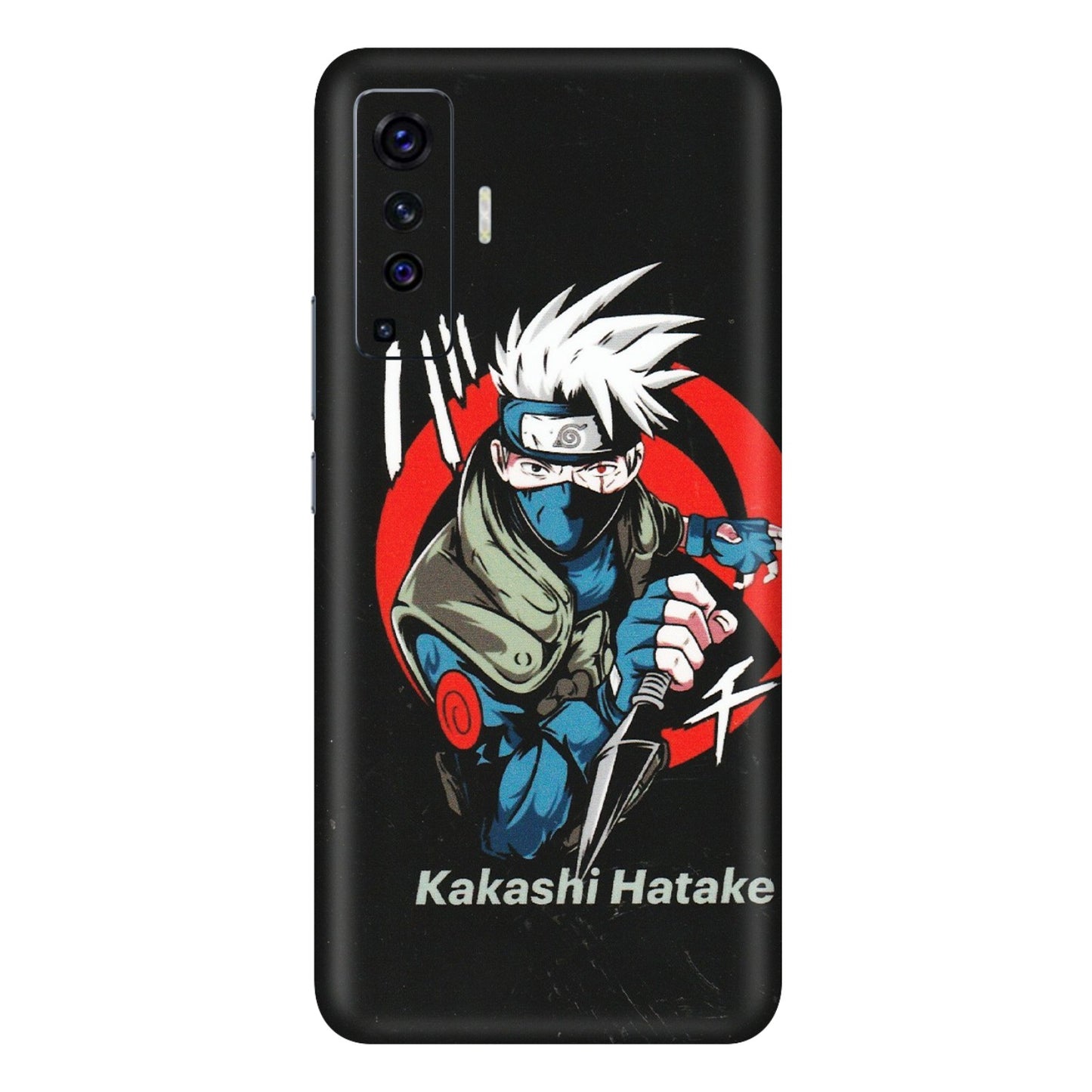 VIVO Z/V/X/T/U/S Series Phone Skins (All Models) - Naruto Kakashi Hatake Killer - Matte Finish (M-114) Vivo X50