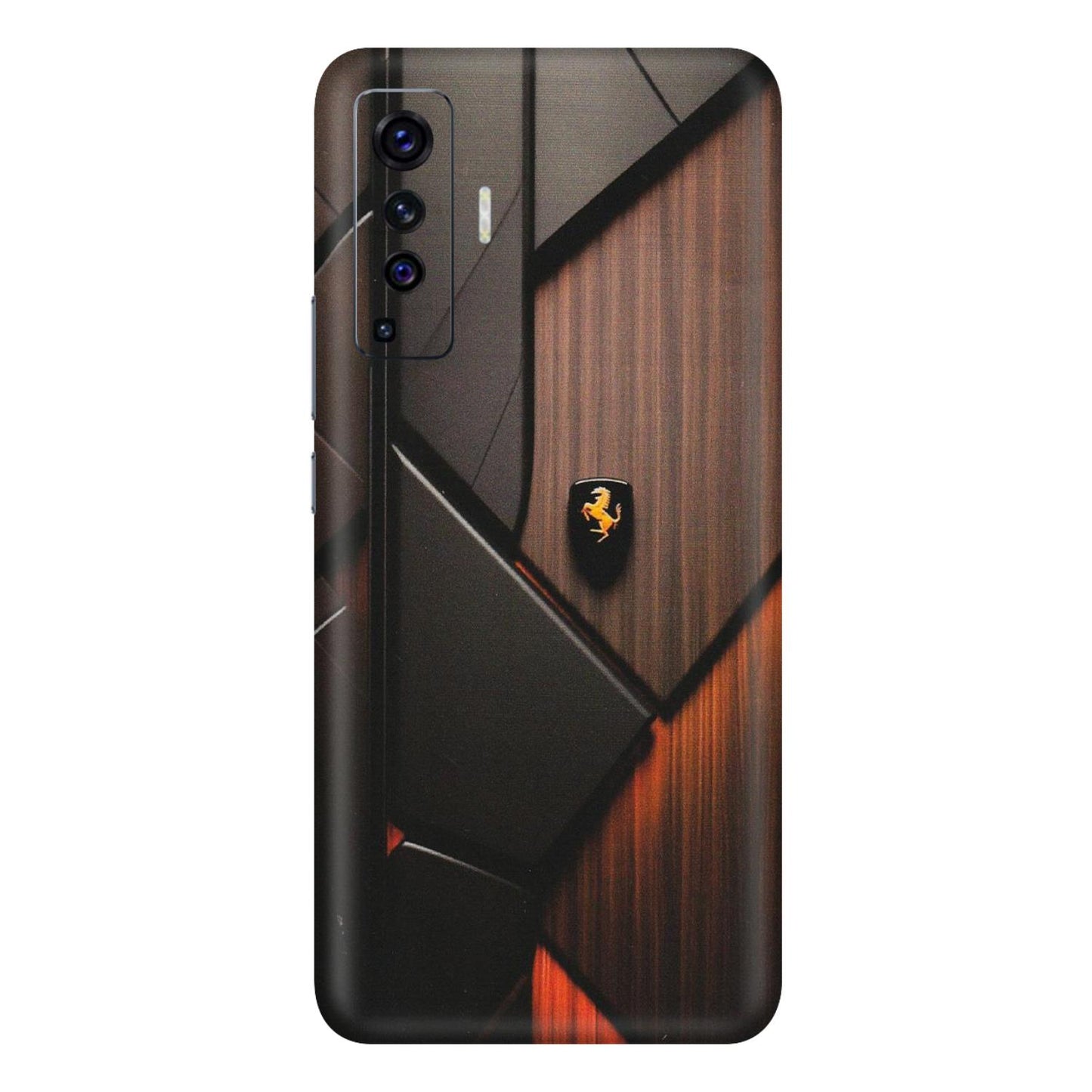VIVO Z/V/X/T/U/S Series Phone Skins (All Models) - Lambo Beauty Wood Pattern Sober - Matte Finish (M-51) Vivo X50