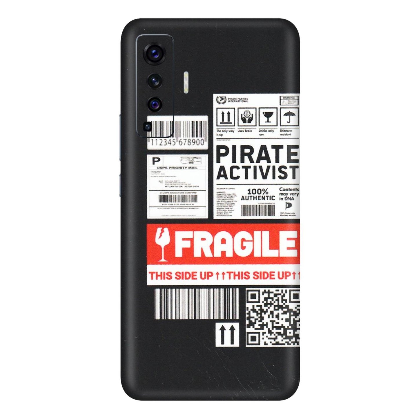 VIVO Z/V/X/T/U/S Series Phone Skins (All Models) - Handle With Care - Matte Finish (M-99) Vivo X50
