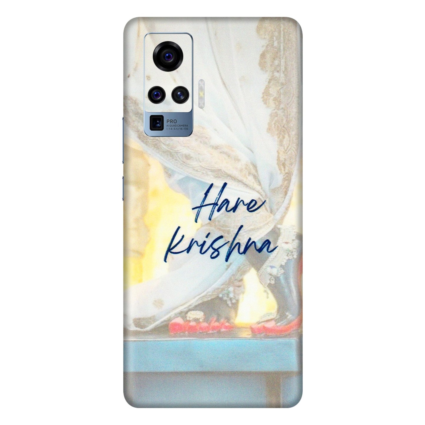 VIVO Z/V/X/T/U/S Series Phone Skins (All Models) - Hare Krishna - 3D Embossed Finish (L-03) Vivo X50 Pro