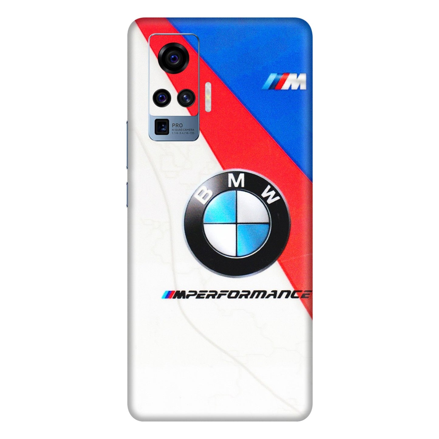 VIVO Z/V/X/T/U/S Series Phone Skins (All Models) - BM Performance Car Lover - 3D Embossed Finish (L-10) Vivo X50 Pro