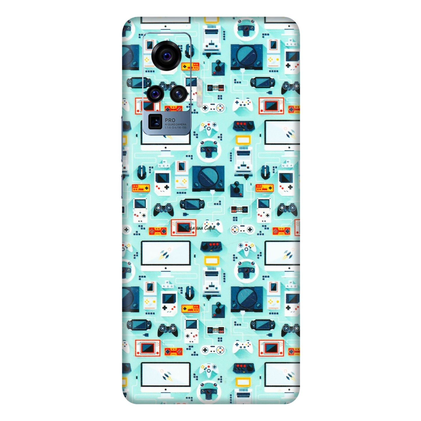 VIVO Z/V/X/T/U/S Series Phone Skins (All Models) - Gadgets Doodle - 3D Embossed Finish (L-184) Vivo X50 Pro