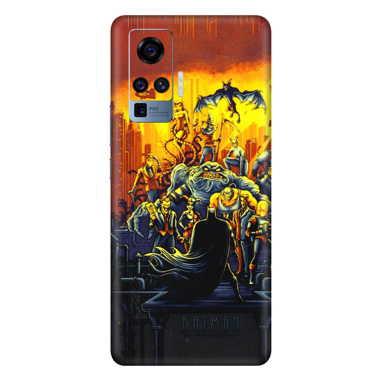 VIVO Z/V/X/T/U/S Series Phone Skins (All Models) - Games Doodles - 3D Embossed Finish (L-24) Vivo X50 Pro