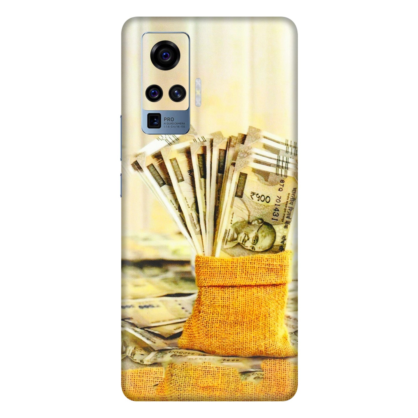 VIVO Z/V/X/T/U/S Series Phone Skins (All Models) - Show Me The Money - 3D Embossed Finish (L-52) Vivo X50 Pro