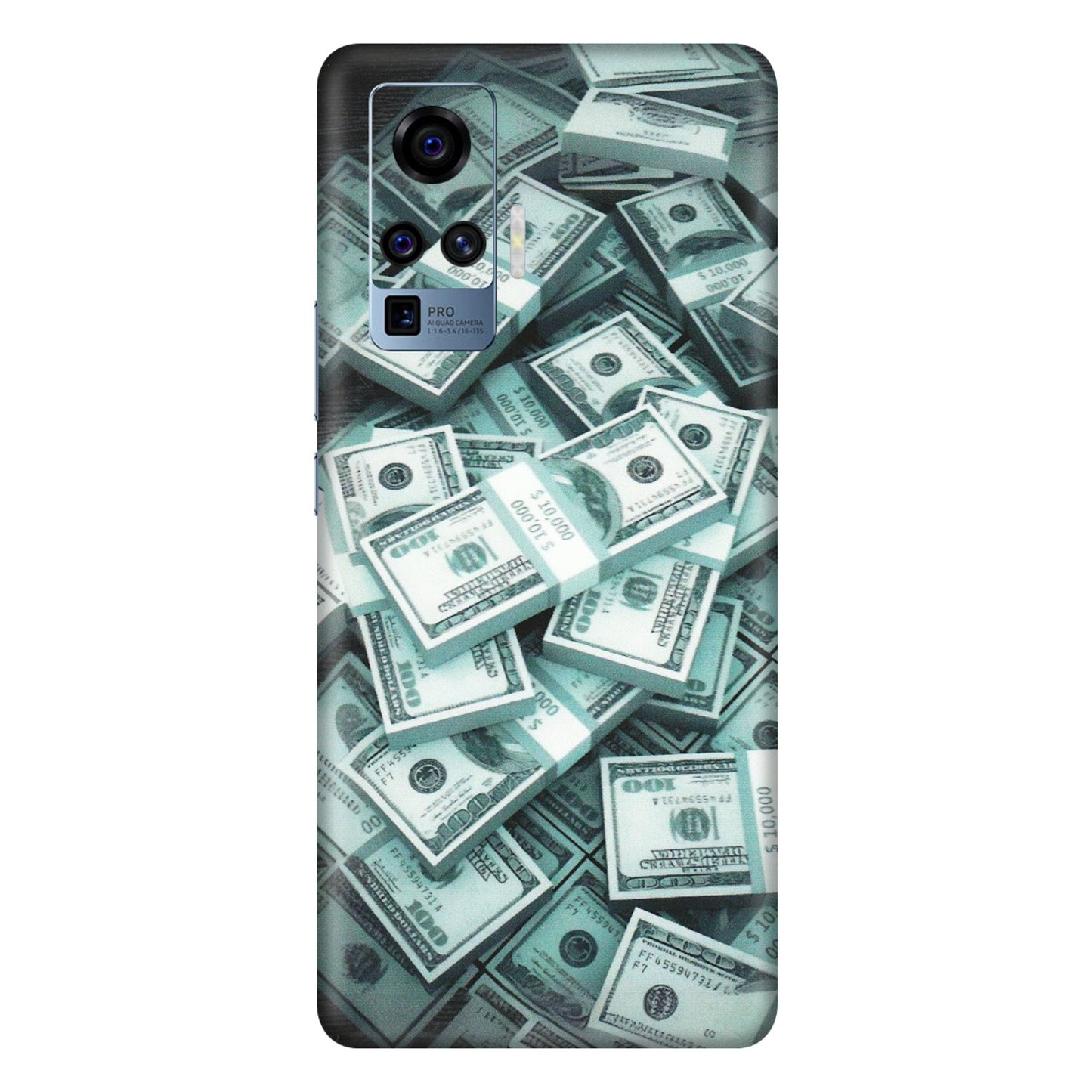 VIVO Z/V/X/T/U/S Series Phone Skins (All Models) - Hundred Dollar Bill - Matte Finish (M-162) Vivo X50 Pro