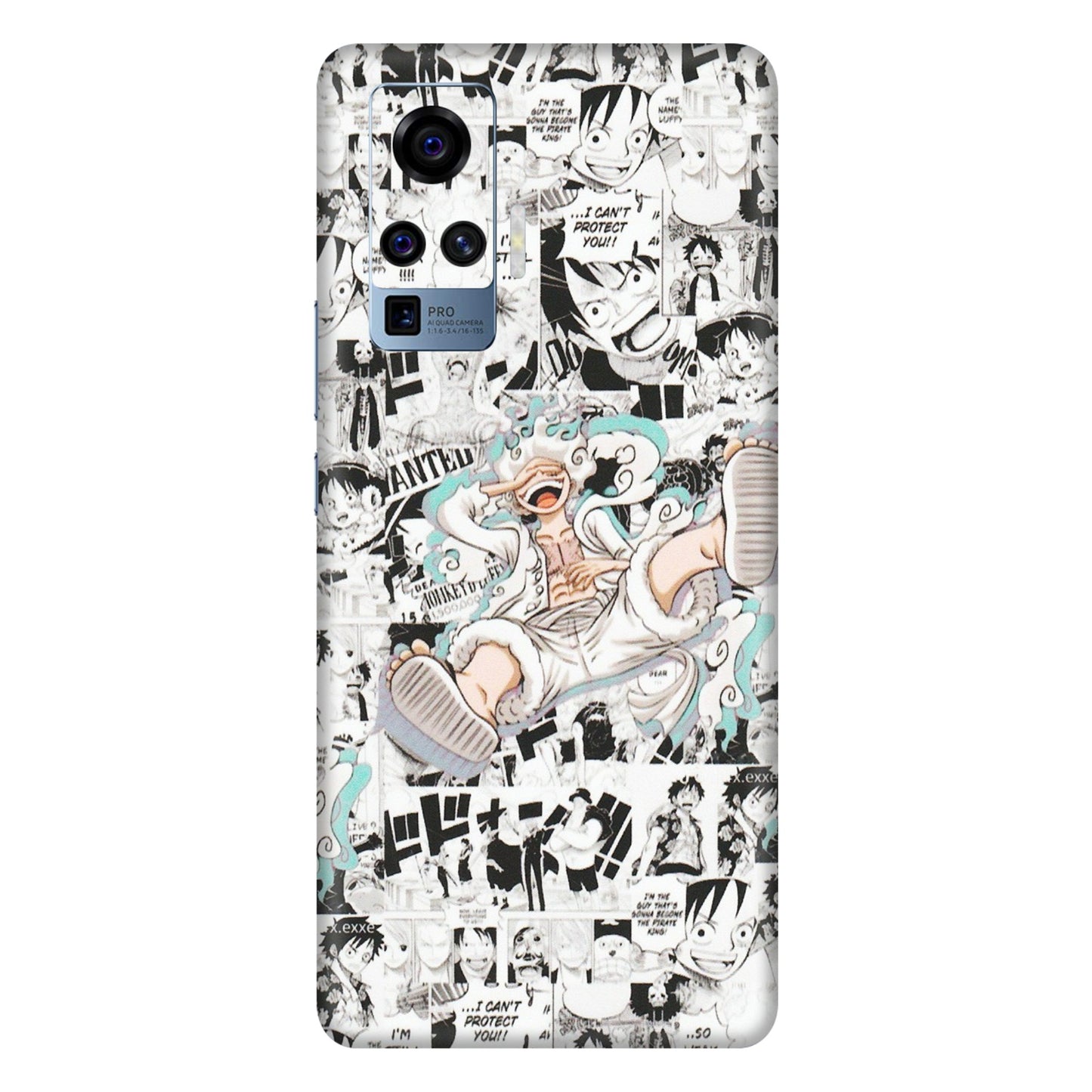 VIVO Z/V/X/T/U/S Series Phone Skins (All Models) - One Piece Comic - Matte Finish (M-168) Vivo X50 Pro