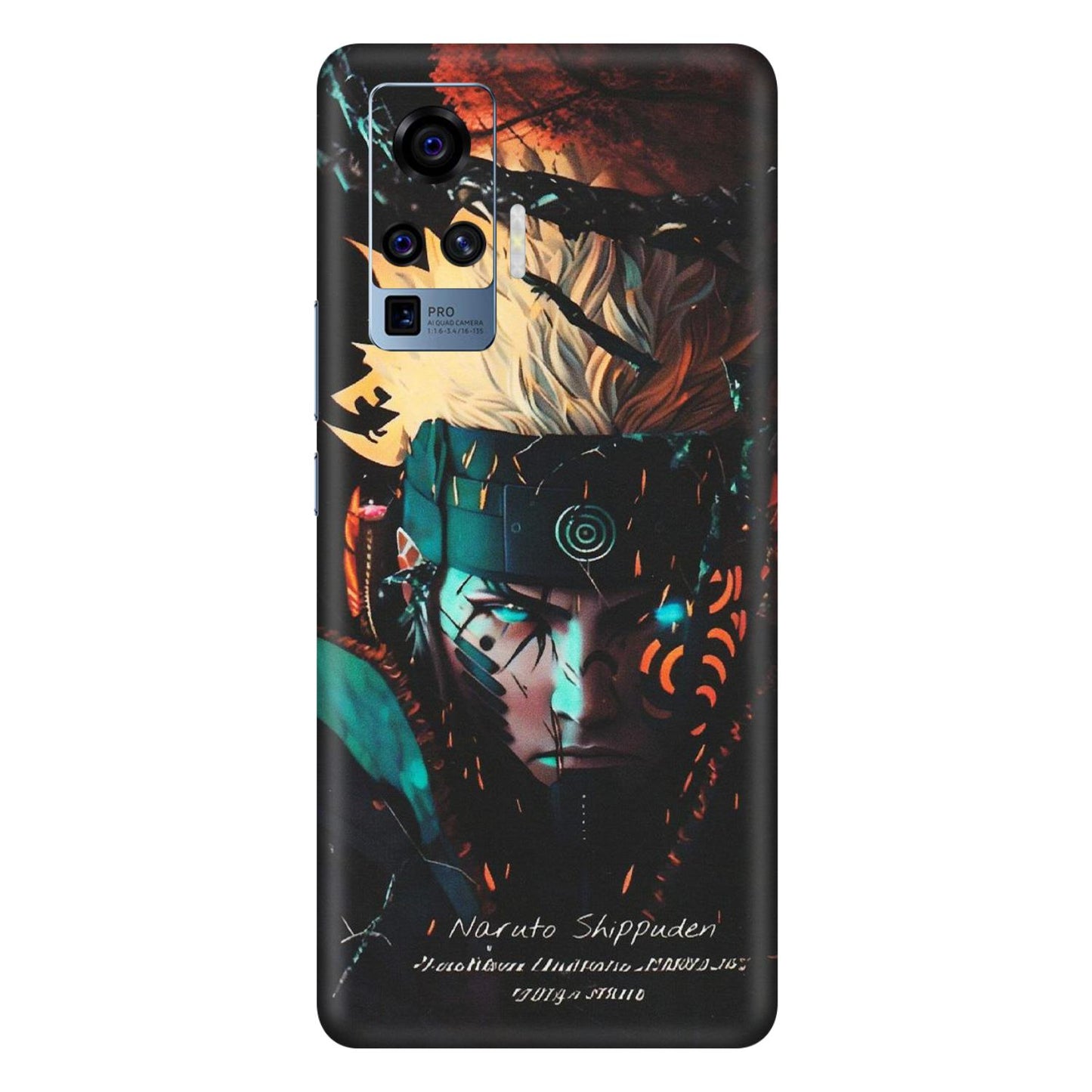 VIVO Z/V/X/T/U/S Series Phone Skins (All Models) - Naruto Shippuden - Matte Finish (M-76) Vivo X50 Pro
