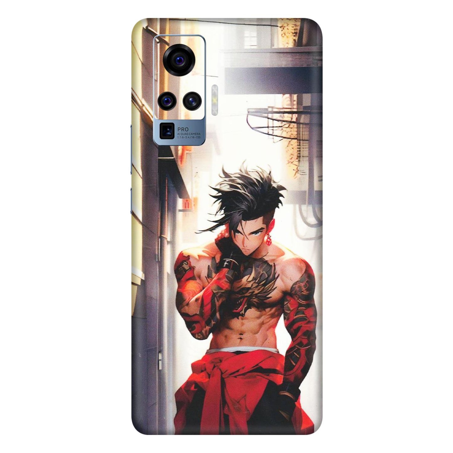 VIVO Z/V/X/T/U/S Series Phone Skins (All Models) - In the streets of Japan - Matte Finish (M-77) Vivo X50 Pro