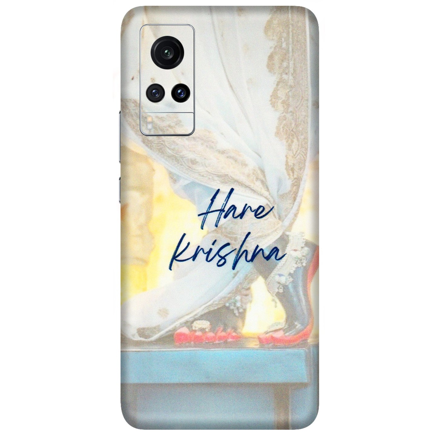 VIVO Z/V/X/T/U/S Series Phone Skins (All Models) - Hare Krishna - 3D Embossed Finish (L-03) Vivo X60