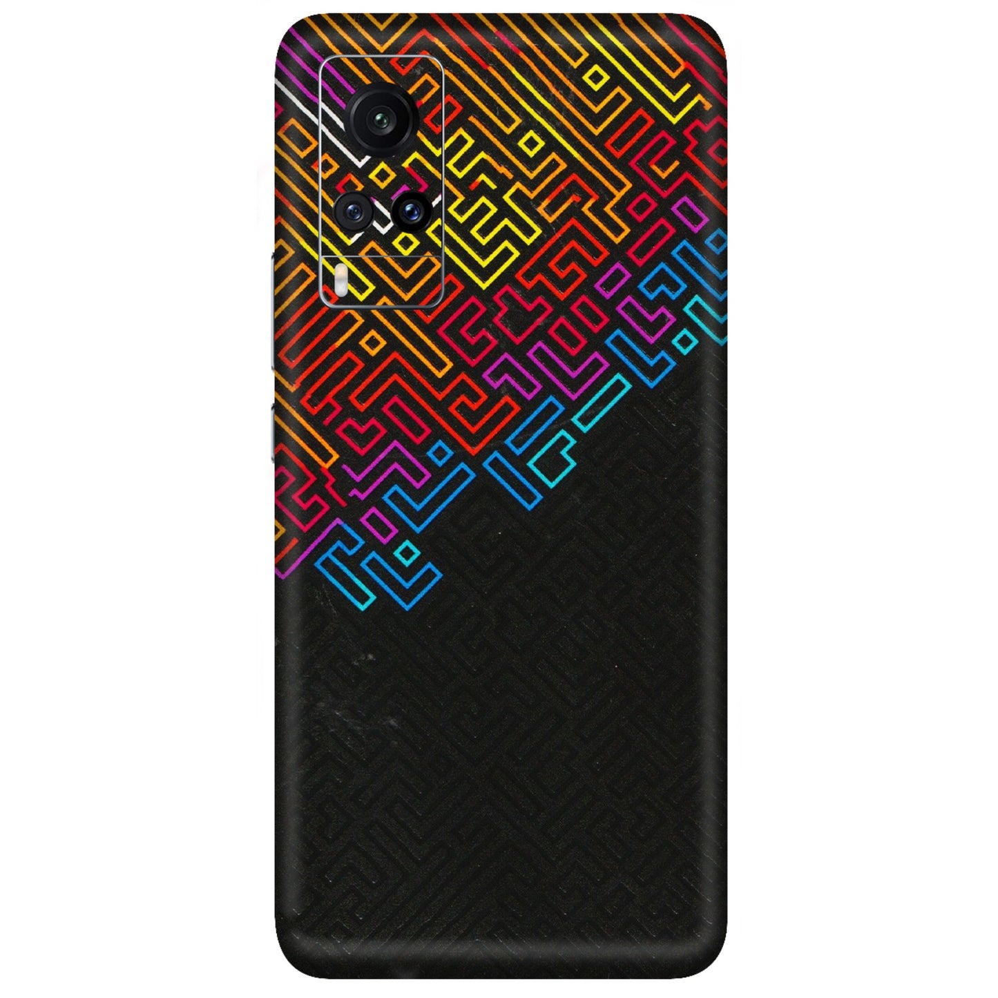 VIVO Z/V/X/T/U/S Series Phone Skins (All Models) - Dotme Pattern Art - 3D Embossed Finish (L-121) Vivo X60