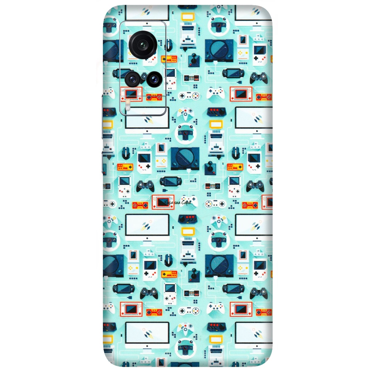 VIVO Z/V/X/T/U/S Series Phone Skins (All Models) - Gadgets Doodle - 3D Embossed Finish (L-184) Vivo X60