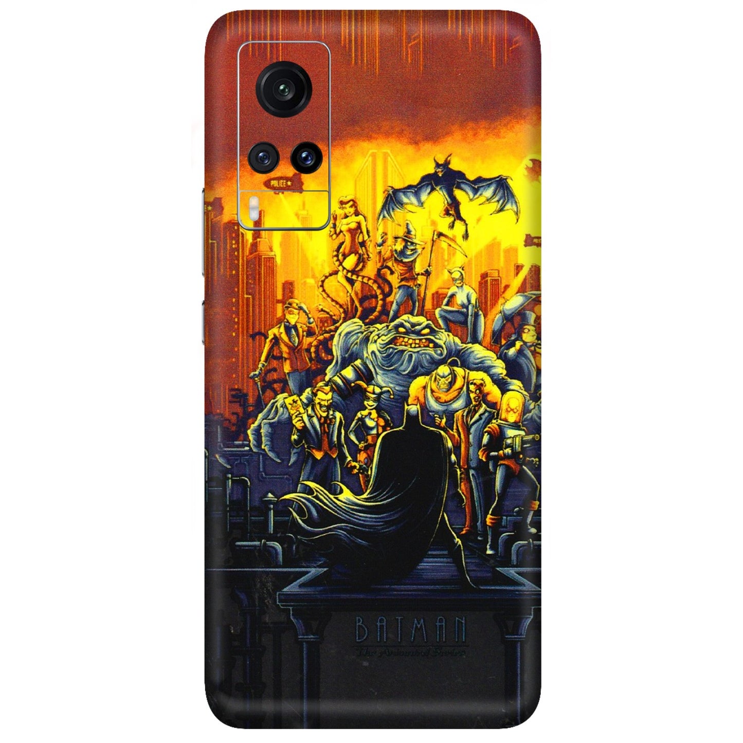 VIVO Z/V/X/T/U/S Series Phone Skins (All Models) - Games Doodles - 3D Embossed Finish (L-24) Vivo X60