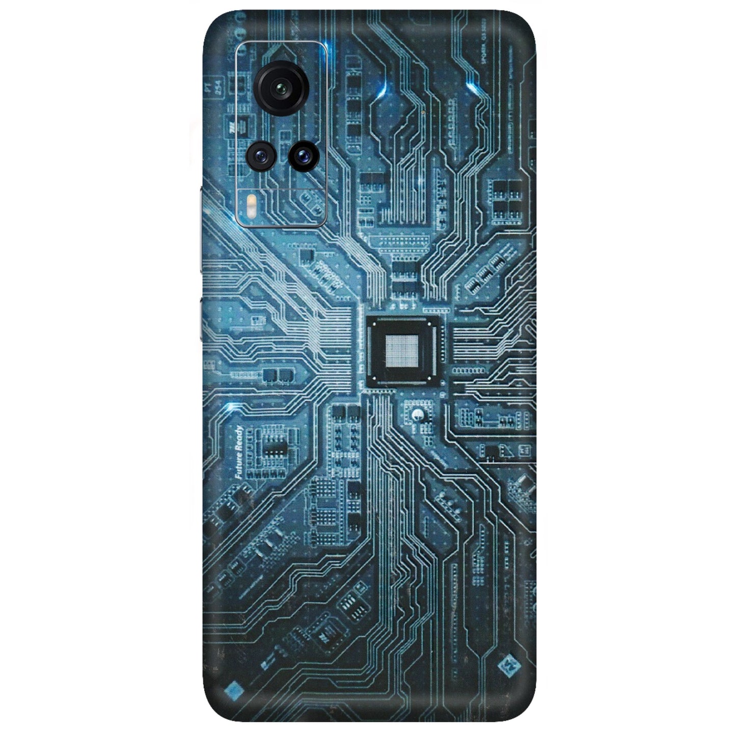 VIVO Z/V/X/T/U/S Series Phone Skins (All Models) - Original Circuit - 3D Embossed Finish (L-267) Vivo X60