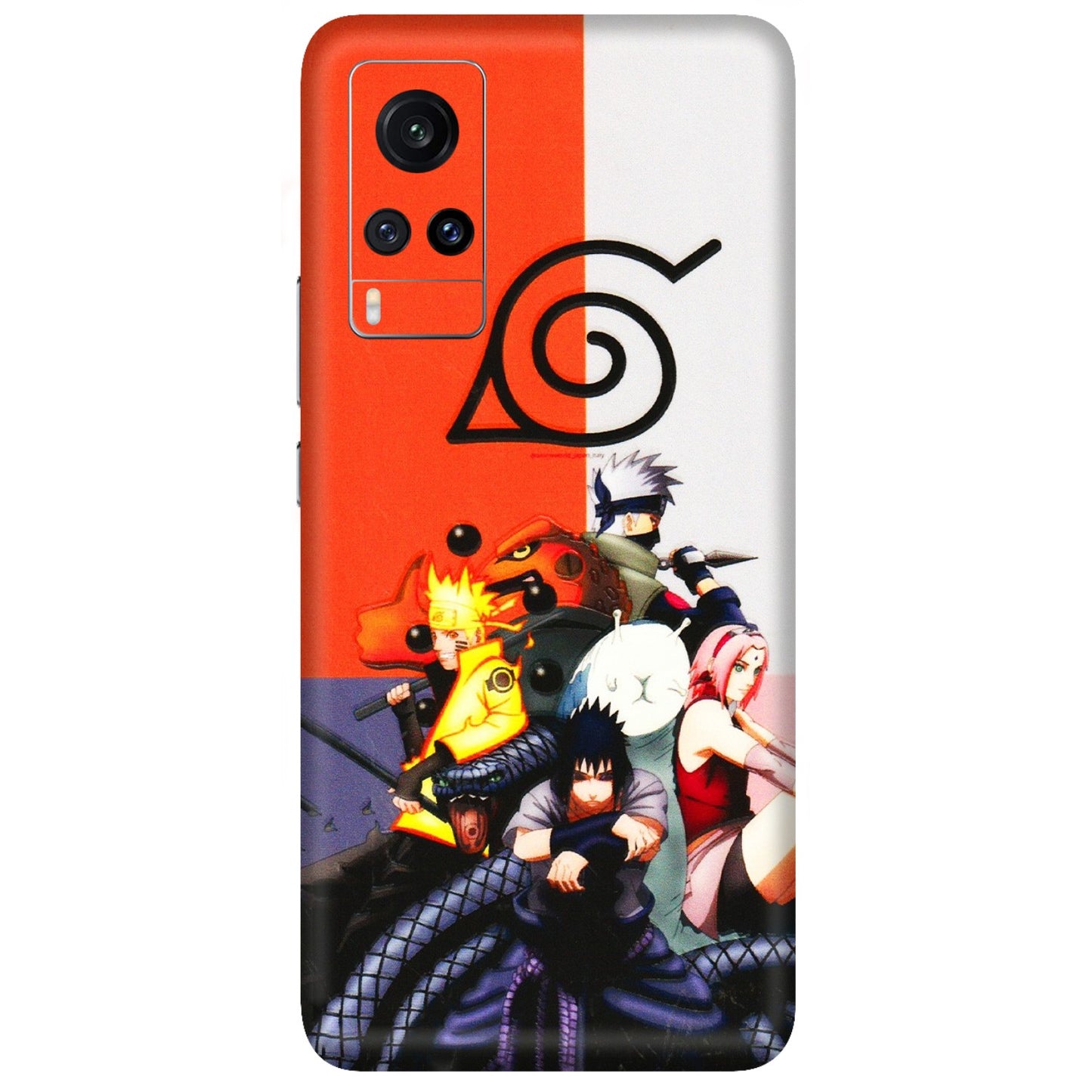 VIVO Z/V/X/T/U/S Series Phone Skins (All Models) - Naruto Final Fight - 3D Embossed Finish (L-33) Vivo X60