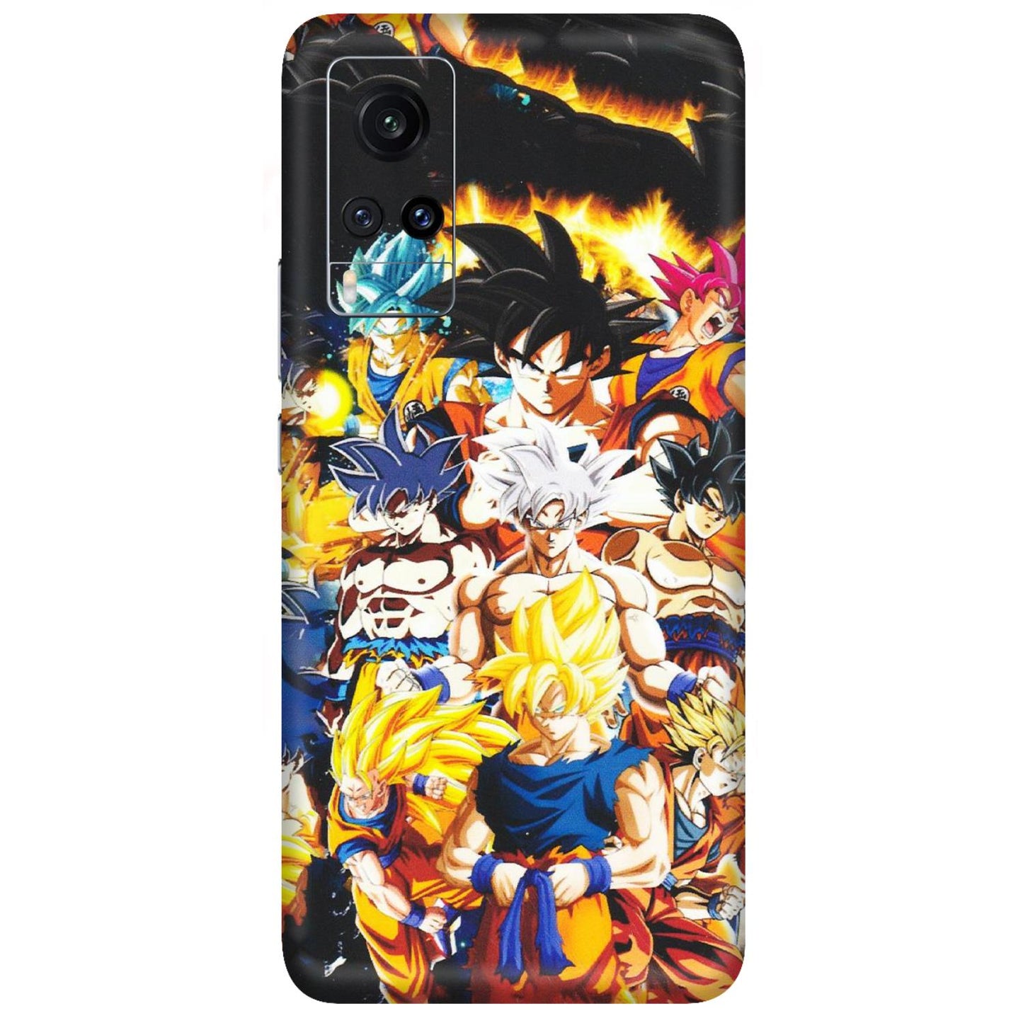 VIVO Z/V/X/T/U/S Series Phone Skins (All Models) - Ultimate Dragon Ball Z - Matte Finish (M-100) Vivo X60
