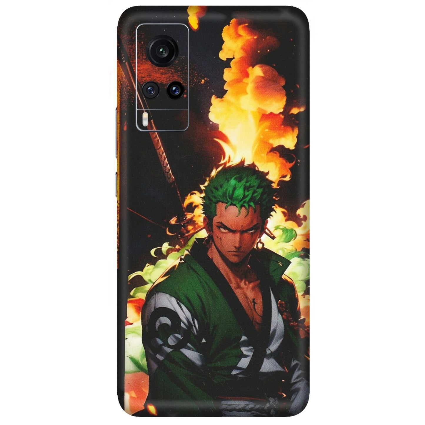 VIVO Z/V/X/T/U/S Series Phone Skins (All Models) - Roronoa Zoro - Matte Finish (M-102) Vivo X60