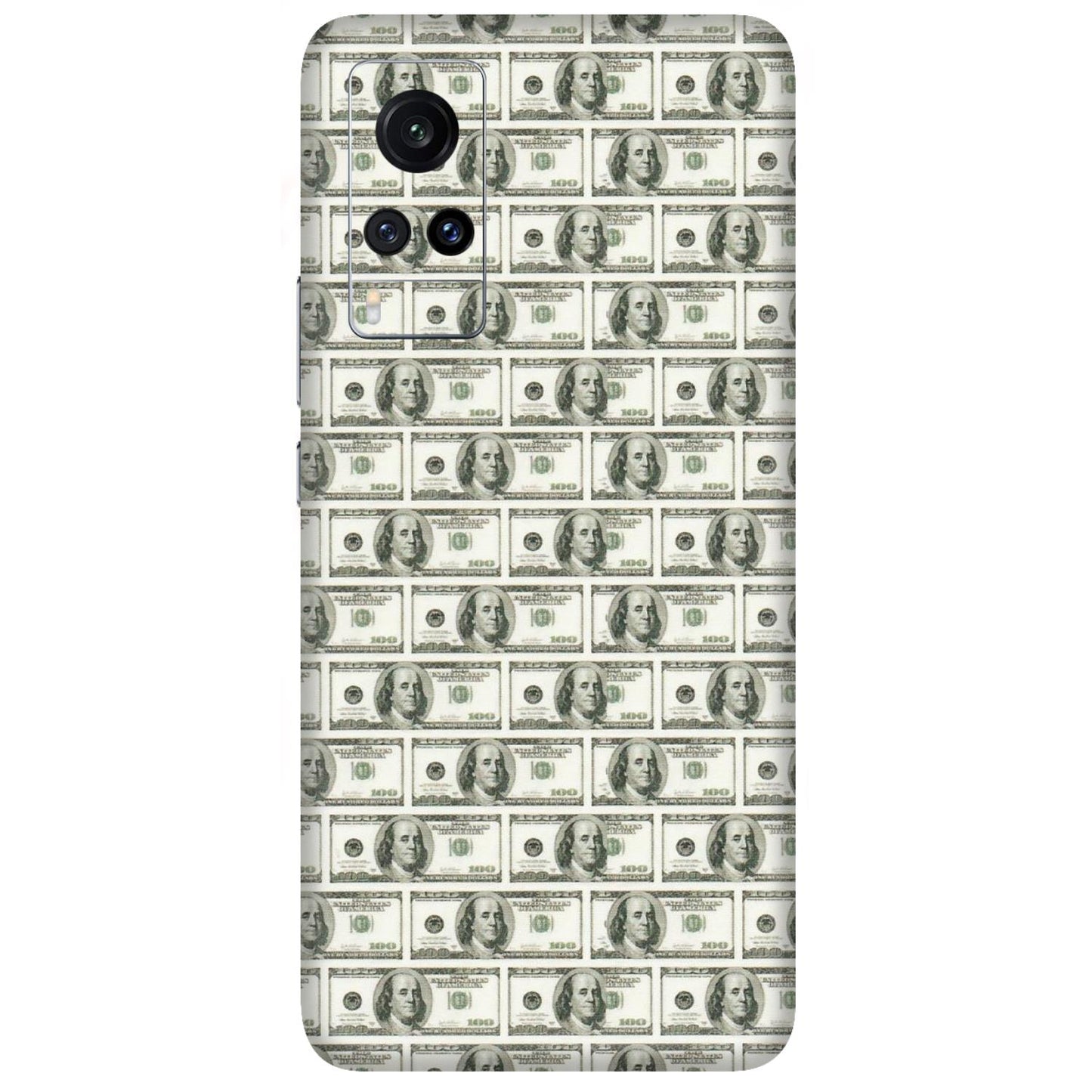 VIVO Z/V/X/T/U/S Series Phone Skins (All Models) - I Love Dollars - Matte Finish (M-40) Vivo X60