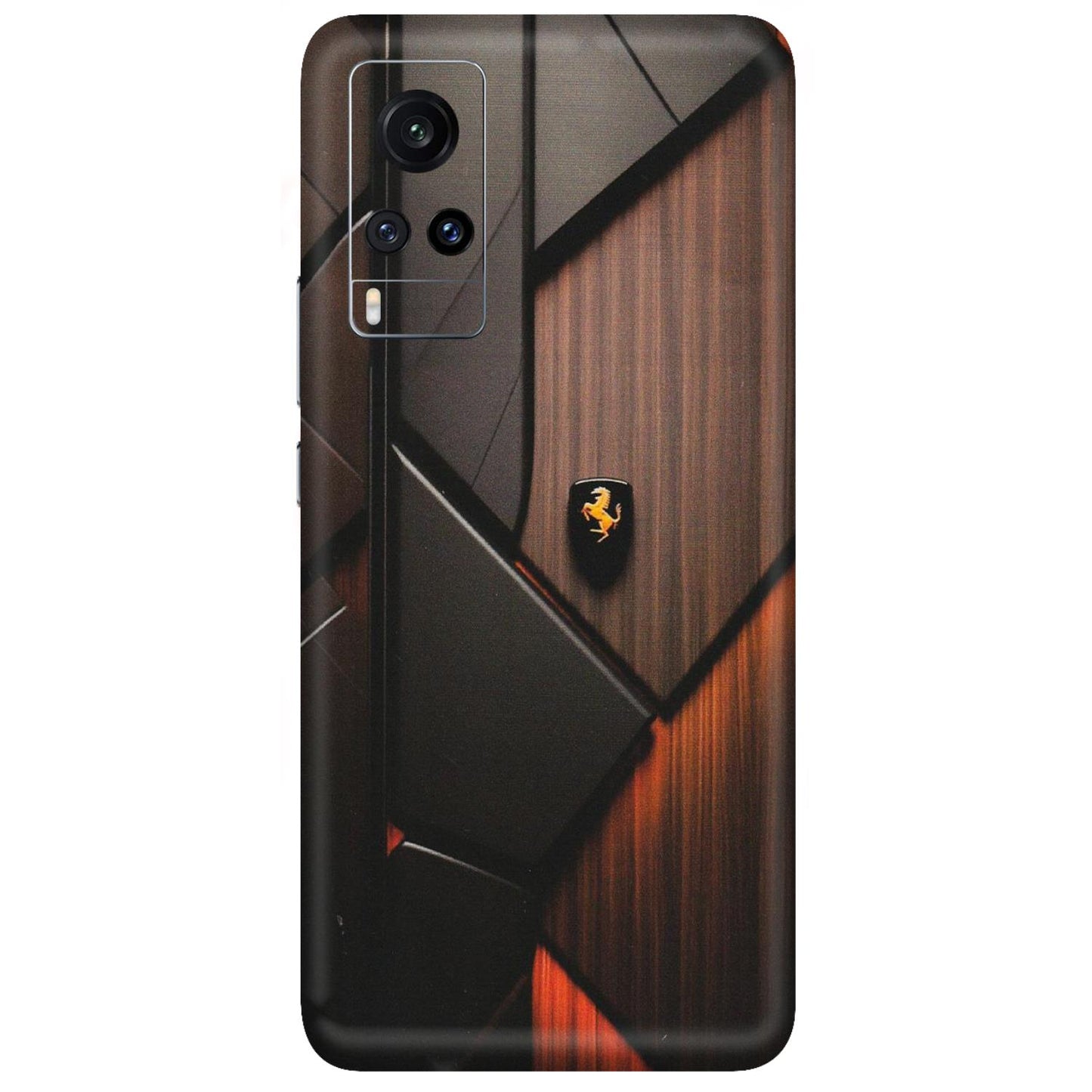 VIVO Z/V/X/T/U/S Series Phone Skins (All Models) - Lambo Beauty Wood Pattern Sober - Matte Finish (M-51) Vivo X60