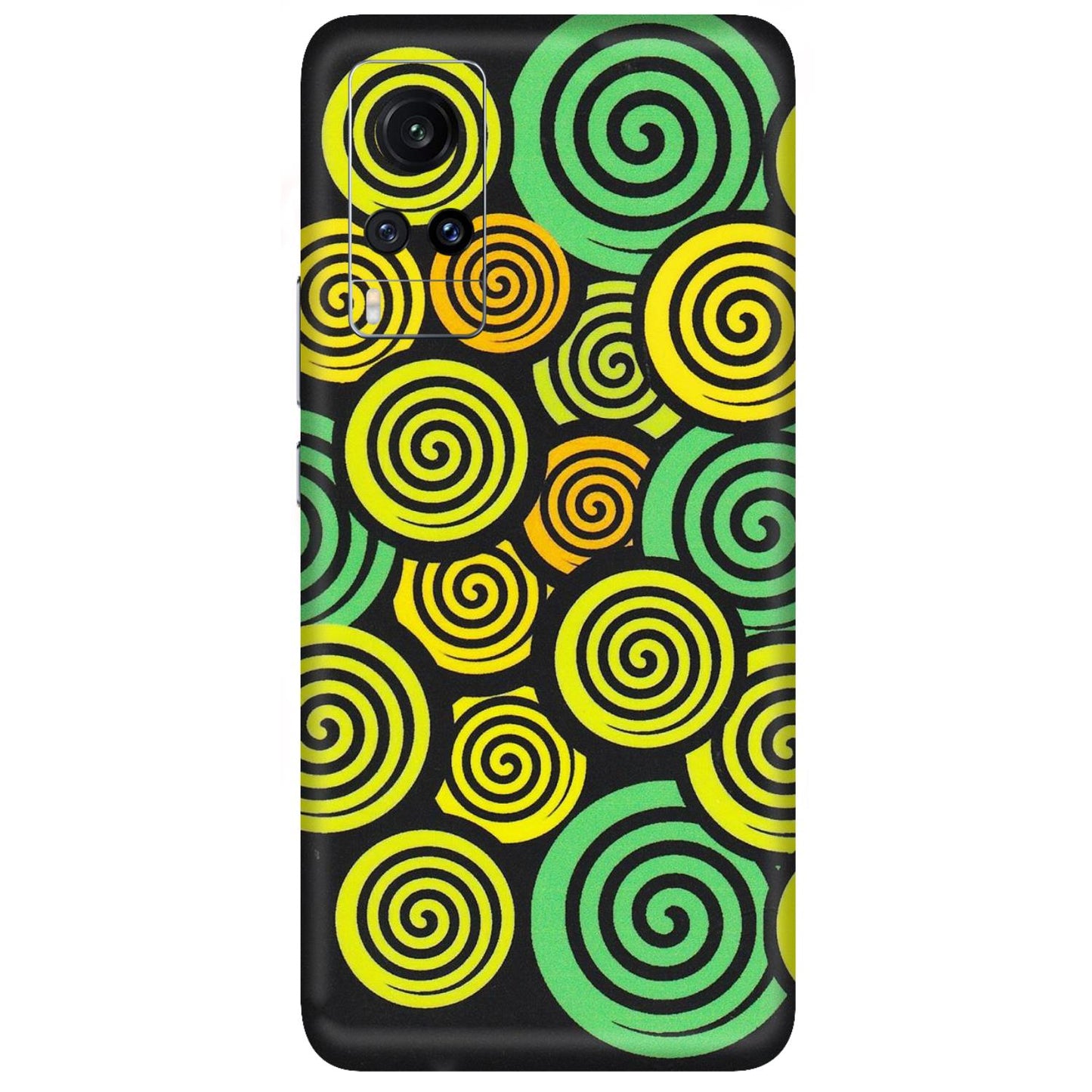 VIVO Z/V/X/T/U/S Series Phone Skins (All Models) - Crazy Spiral - Matte Finish (M-91) Vivo X60