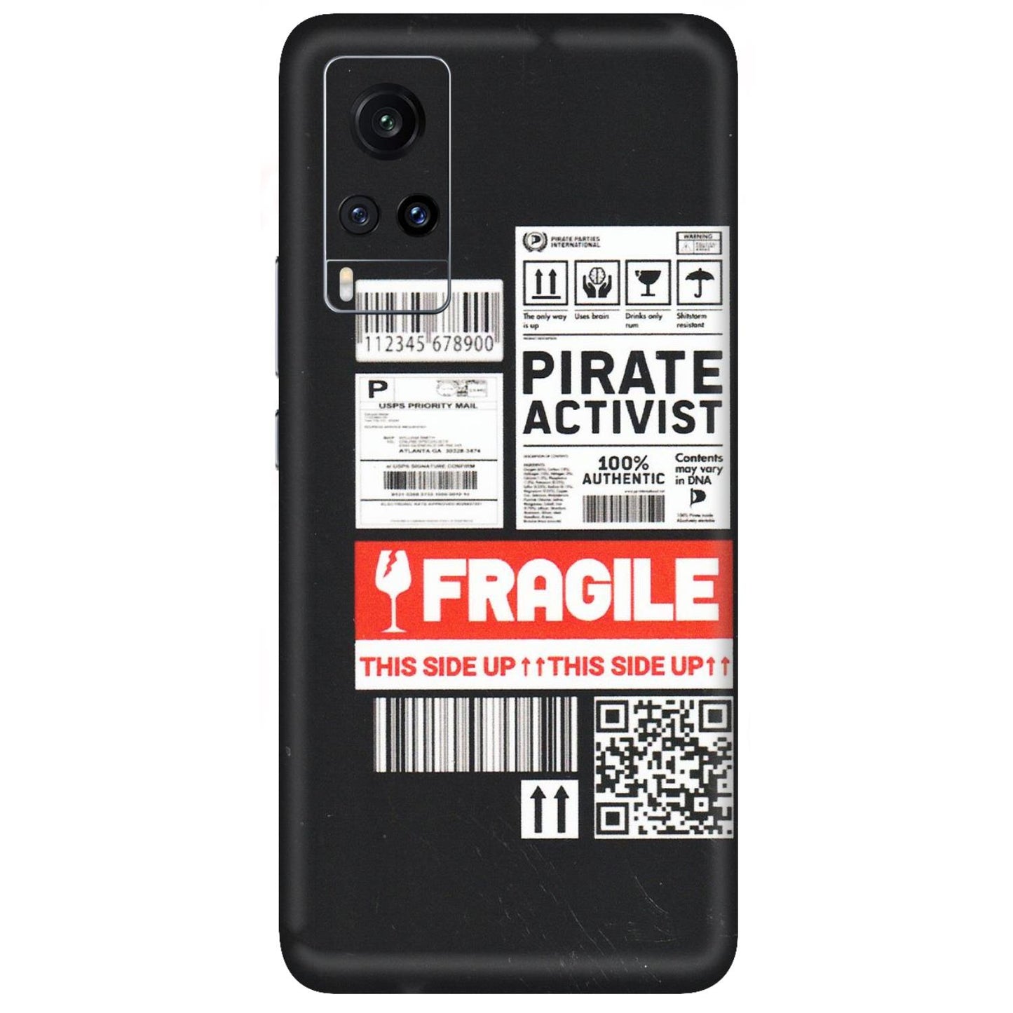 VIVO Z/V/X/T/U/S Series Phone Skins (All Models) - Handle With Care - Matte Finish (M-99) Vivo X60