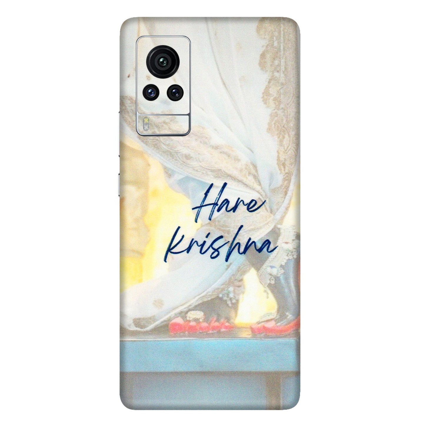 VIVO Z/V/X/T/U/S Series Phone Skins (All Models) - Hare Krishna - 3D Embossed Finish (L-03) Vivo X60 Pro