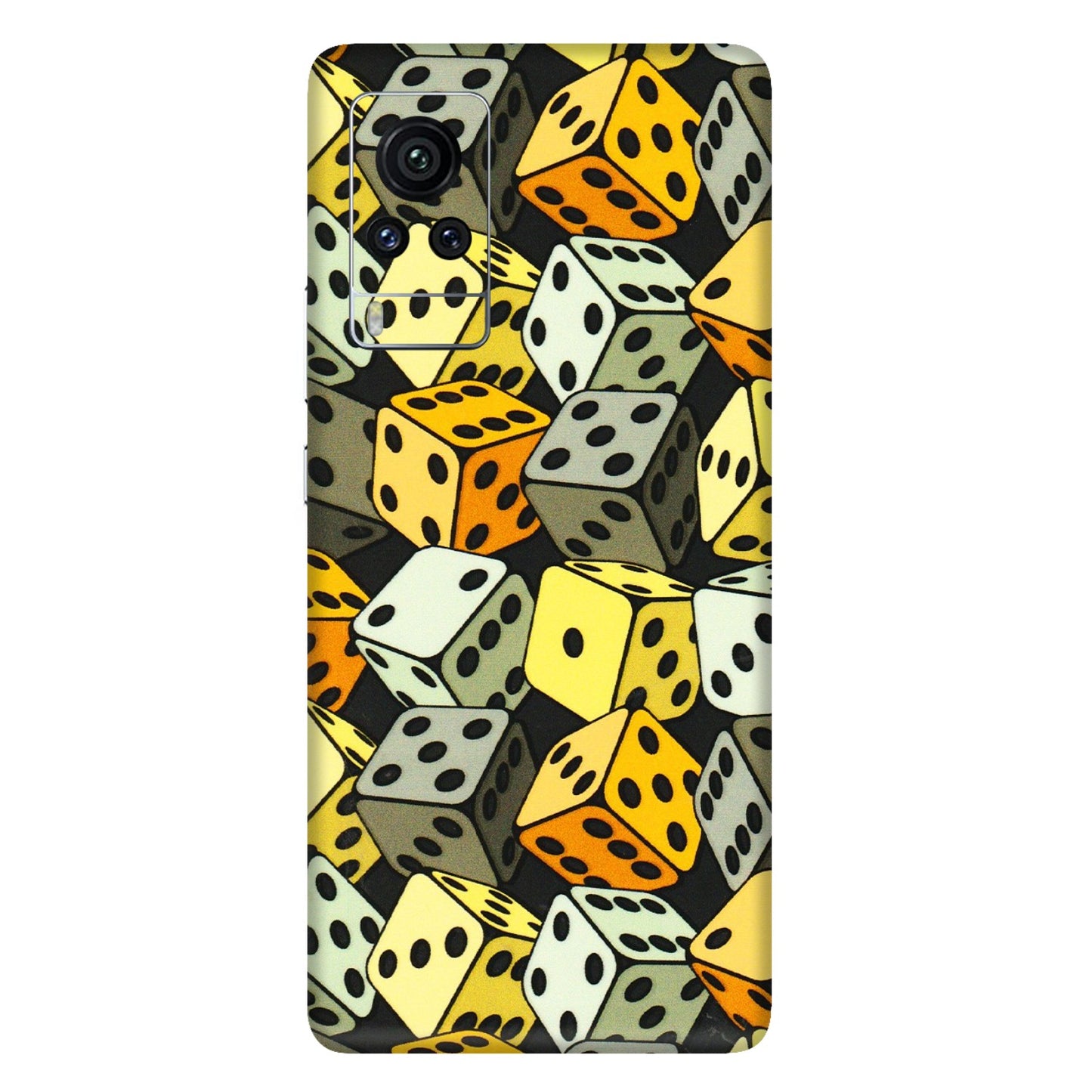 VIVO Z/V/X/T/U/S Series Phone Skins (All Models) - Dices Of Life - 3D Embossed Finish (L-04) Vivo X60 Pro