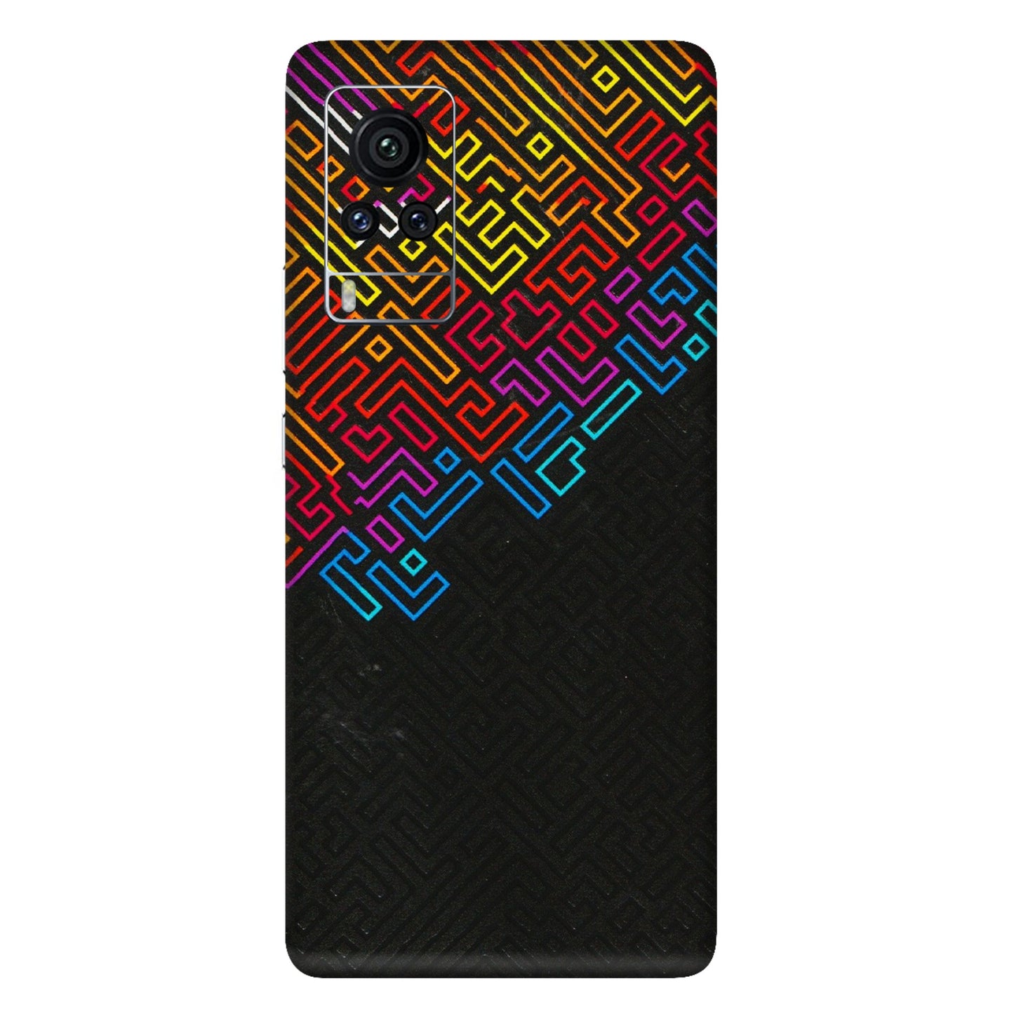 VIVO Z/V/X/T/U/S Series Phone Skins (All Models) - Dotme Pattern Art - 3D Embossed Finish (L-121) Vivo X60 Pro