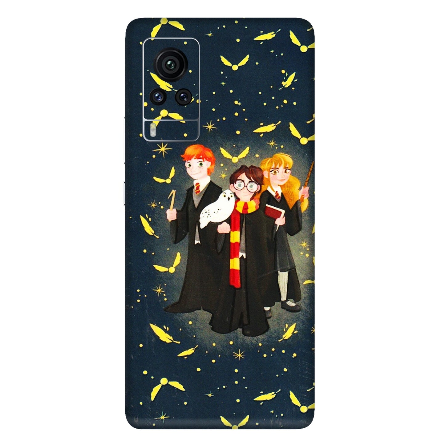 VIVO Z/V/X/T/U/S Series Phone Skins (All Models) - Harry Potter - 3D Embossed Finish (L-183) Vivo X60 Pro
