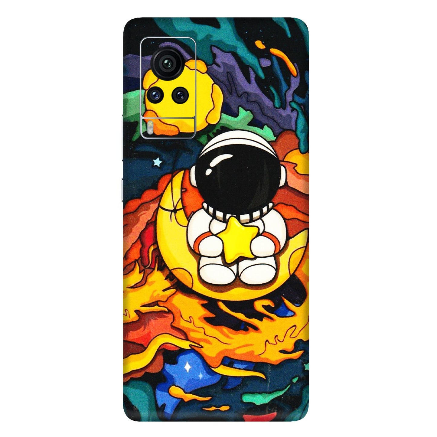 VIVO Z/V/X/T/U/S Series Phone Skins (All Models) - Baby Astronaut - 3D Embossed Finish (L-197) Vivo X60 Pro