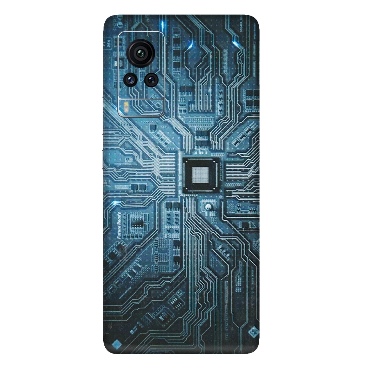 VIVO Z/V/X/T/U/S Series Phone Skins (All Models) - Original Circuit - 3D Embossed Finish (L-267) Vivo X60 Pro