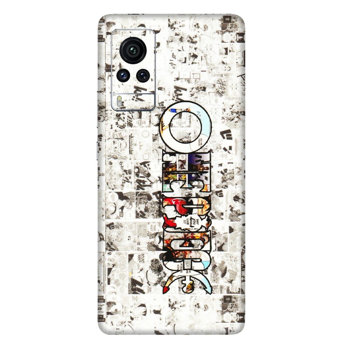 VIVO Z/V/X/T/U/S Series Phone Skins (All Models) - One Piece Manga - 3D Embossed Finish (L-26) Vivo X60 Pro