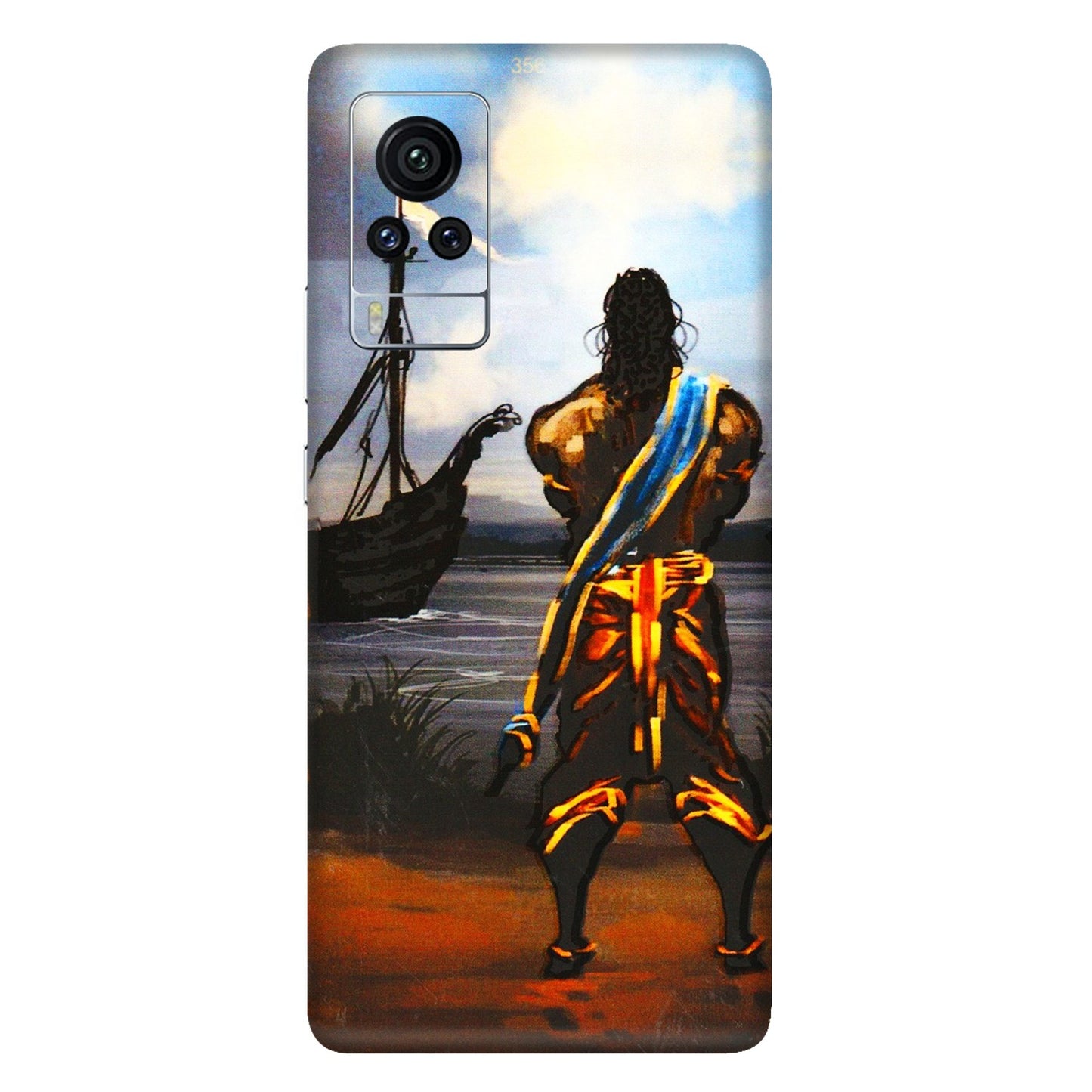 VIVO Z/V/X/T/U/S Series Phone Skins (All Models) - Heavenly God Figure - 3D Embossed Finish (L-34) Vivo X60 Pro