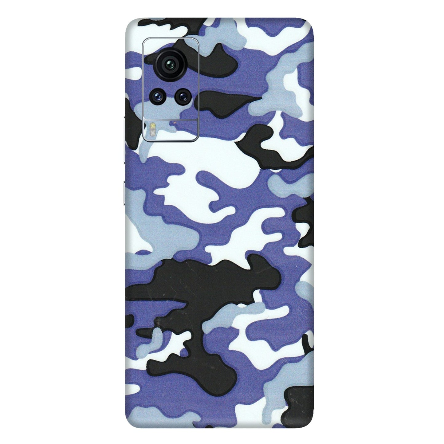 VIVO Z/V/X/T/U/S Series Phone Skins (All Models) - Powerfull Military Camoflauge - 3D Embossed Finish (L-49) Vivo X60 Pro