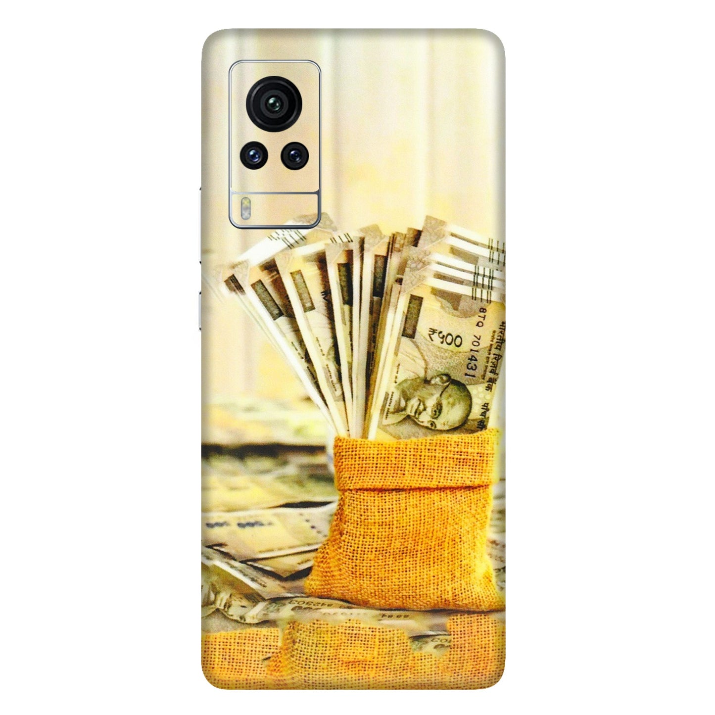 VIVO Z/V/X/T/U/S Series Phone Skins (All Models) - Show Me The Money - 3D Embossed Finish (L-52) Vivo X60 Pro