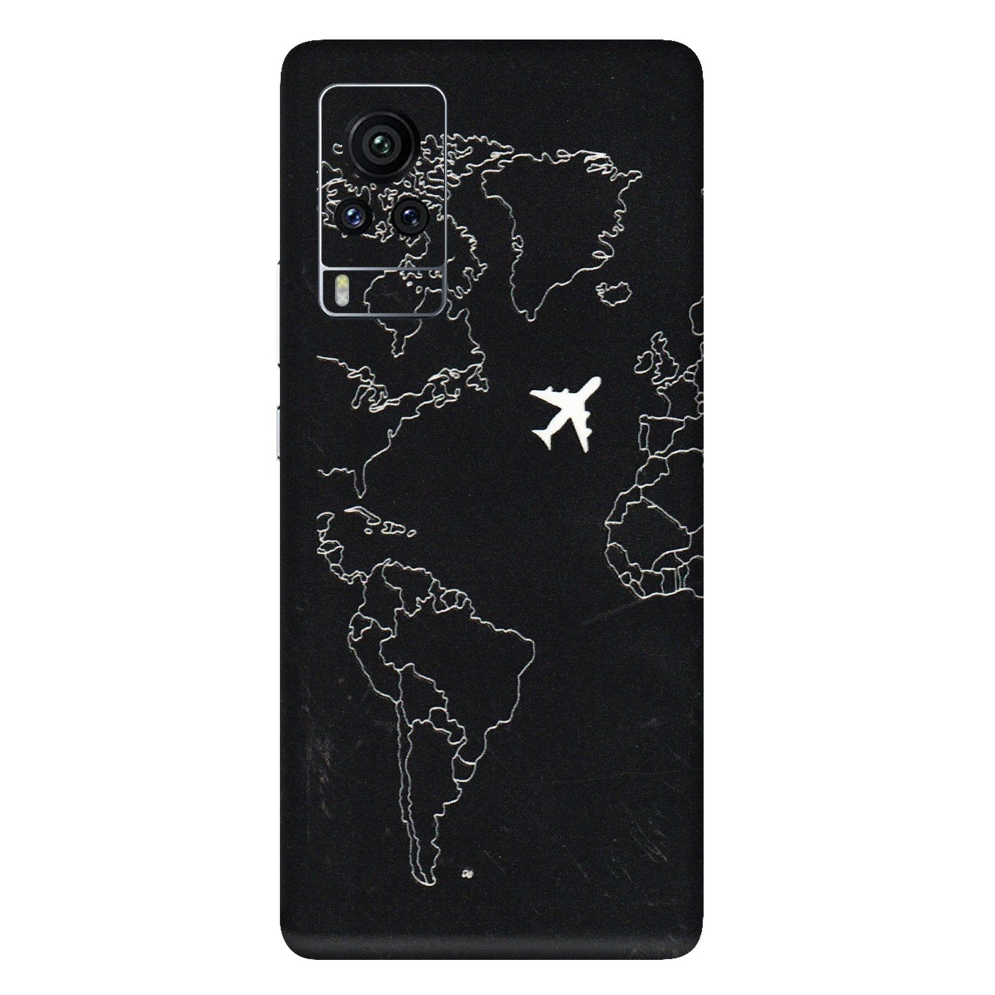 VIVO Z/V/X/T/U/S Series Phone Skins (All Models) - Never Ending Travel - 3D Embossed Finish (L-79) Vivo X60 Pro