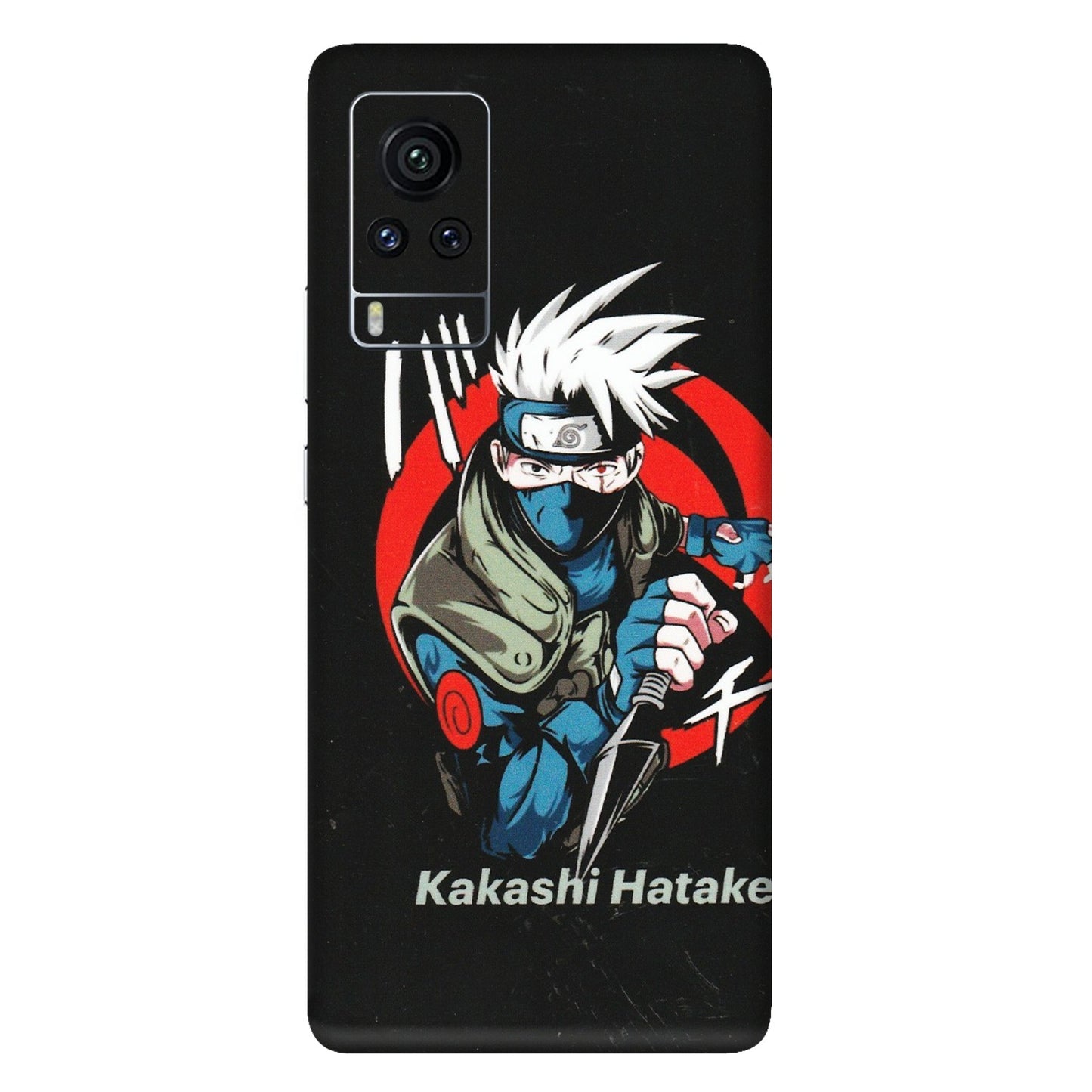 VIVO Z/V/X/T/U/S Series Phone Skins (All Models) - Naruto Kakashi Hatake Killer - Matte Finish (M-114) Vivo X60 Pro