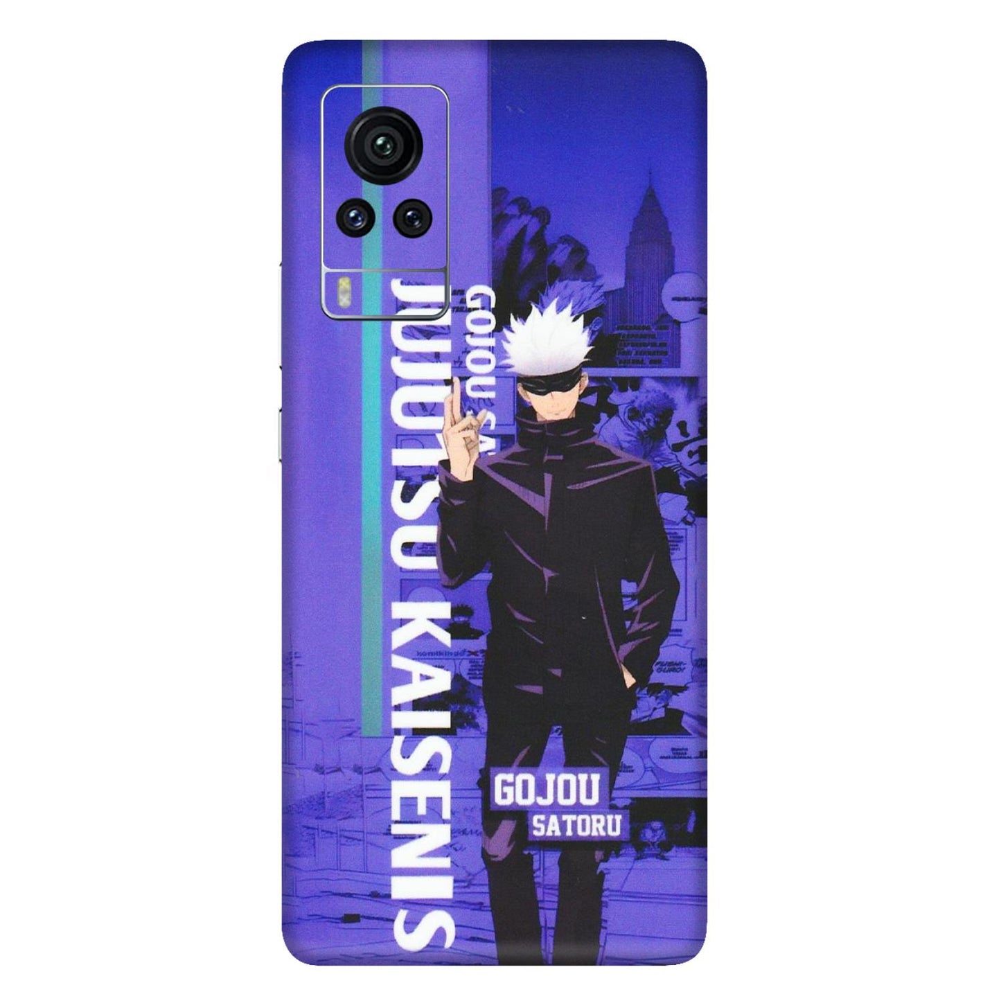 VIVO Z/V/X/T/U/S Series Phone Skins (All Models) - Jujutsu Kaisen Gojo - Matte Finish (M-05) Vivo X60 Pro