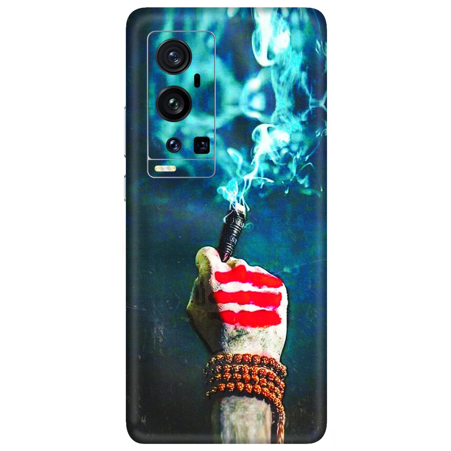 VIVO Z/V/X/T/U/S Series Phone Skins (All Models) - Mahadev Bhakt - 3D Embossed Finish (L-146) Vivo X60 Pro Plus