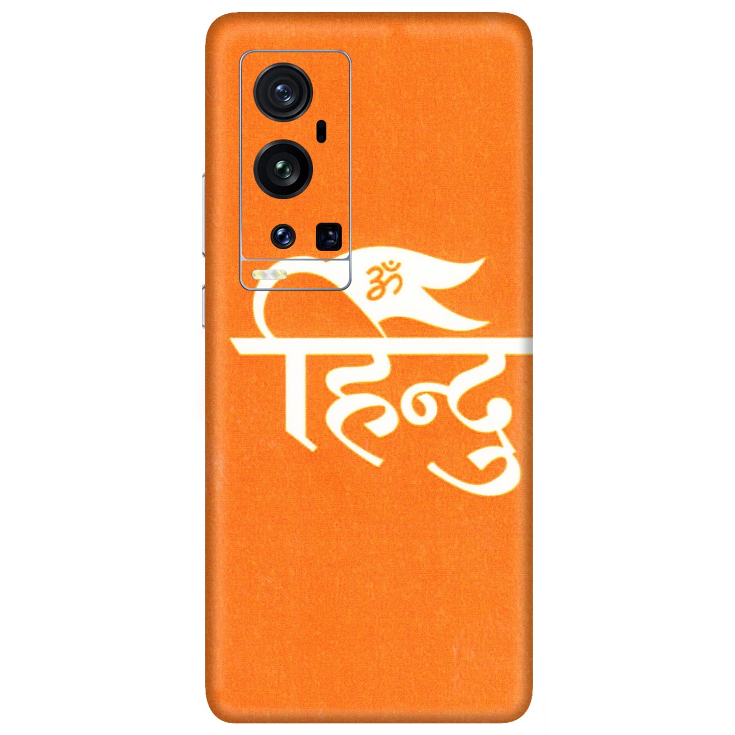 VIVO Z/V/X/T/U/S Series Phone Skins (All Models) - Hindu Kesari - 3D Embossed Finish (L-154) Vivo X60 Pro Plus