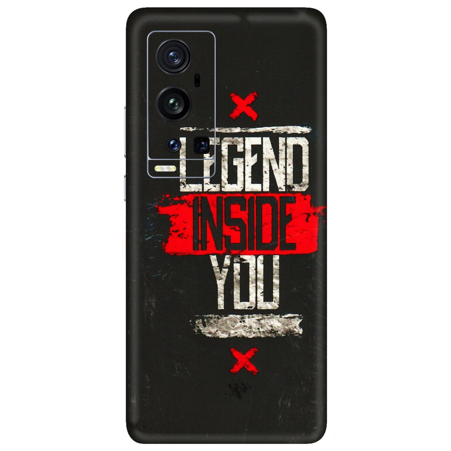VIVO Z/V/X/T/U/S Series Phone Skins (All Models) - Legend Inside You - 3D Embossed Finish (L-186) Vivo X60 Pro Plus