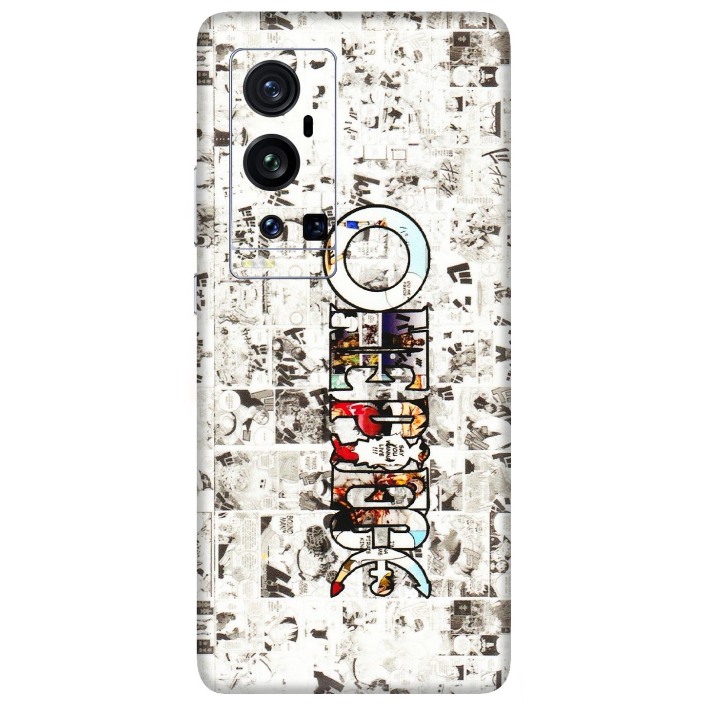 VIVO Z/V/X/T/U/S Series Phone Skins (All Models) - One Piece Manga - 3D Embossed Finish (L-26) Vivo X60 Pro Plus