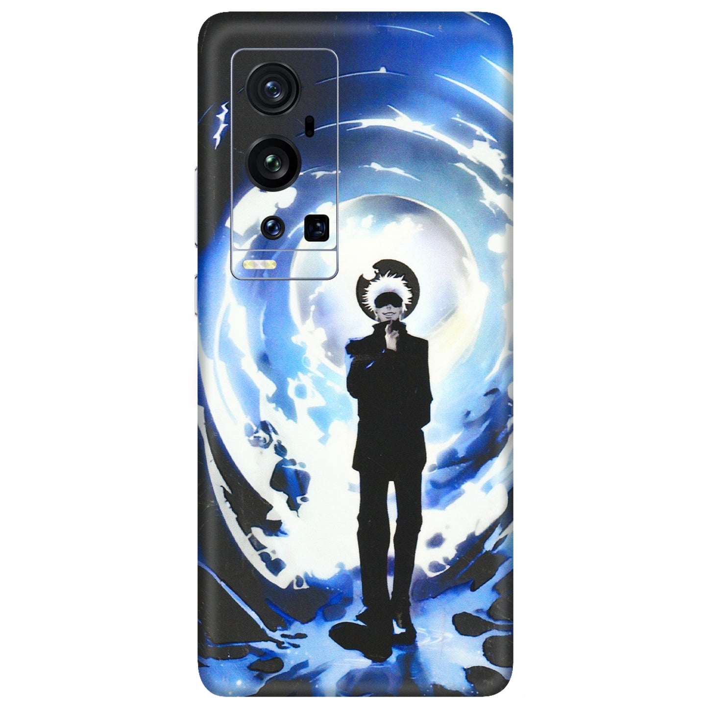 VIVO Z/V/X/T/U/S Series Phone Skins (All Models) - Jujustu Kaisen Anime Manga - 3D Embossed Finish (L-317) Vivo X60 Pro Plus